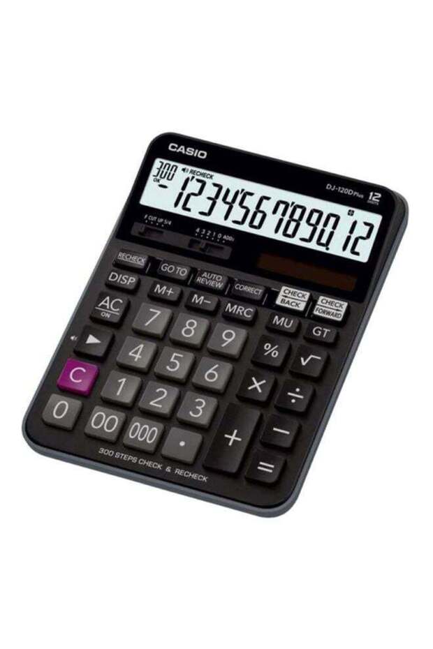 Calculator Dj120D Plus Black/Grey
