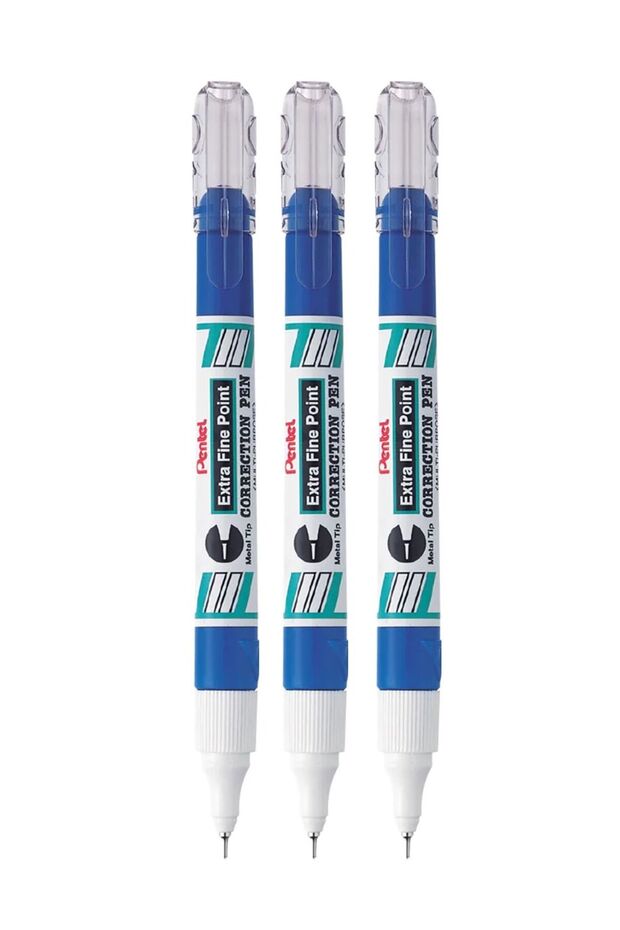 3-Piece Correction Pen Extra Fine Point