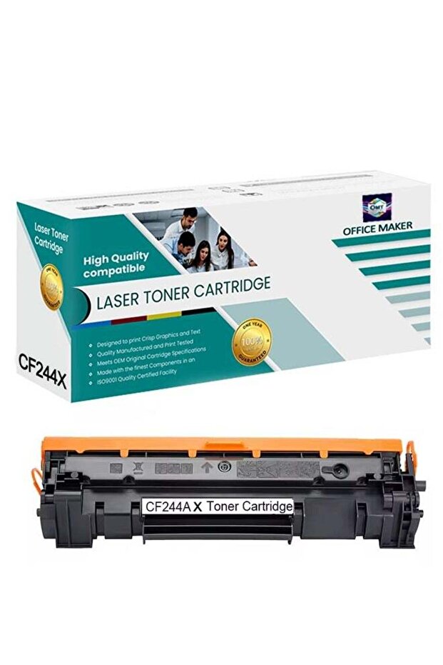 Office Maker High Capacity Toner for HP 44XL CF244XL LaserJet MFP M28w M28a Pro M15w M15a M16 MFP M