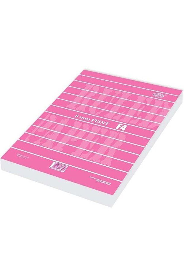 FIS Folded 8 mm Feint Ruled Paper - 160 Sheets (F/S Size 210 x 330 mm)