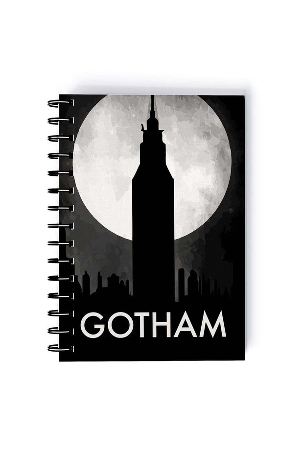 Spiral A4 Notebook Batman Retro Comic Gotham City Retro Comic