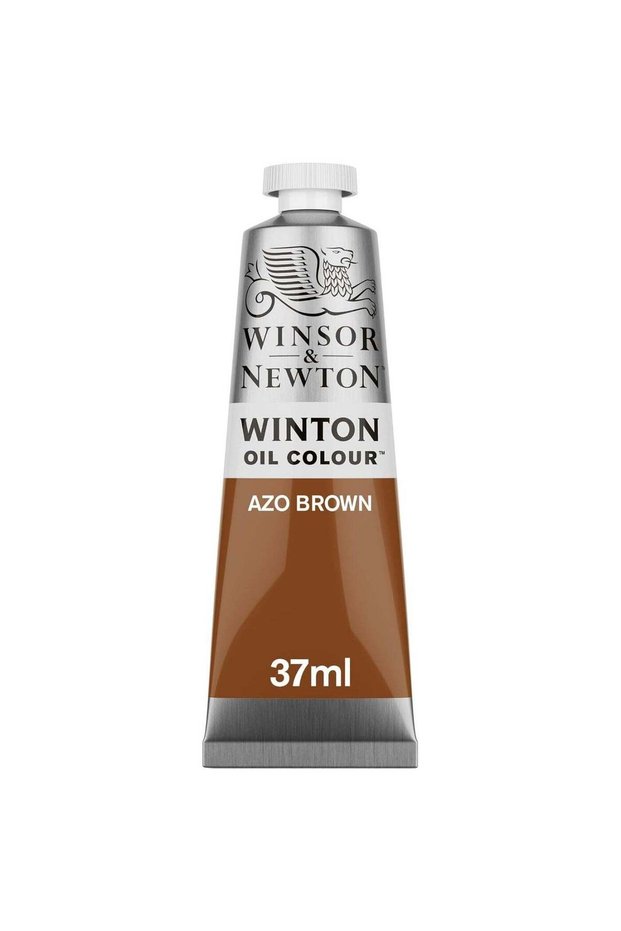 Winton Oil Colour Paint Tube 37ml Content Azo Brown