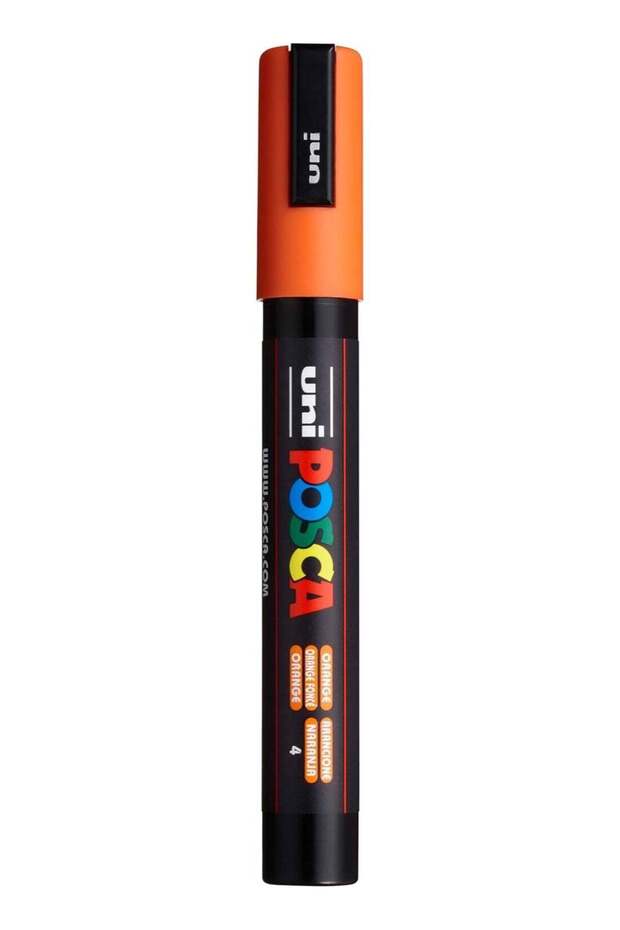 Posca PC-5M Medium Bullet Tip Marker - Orange