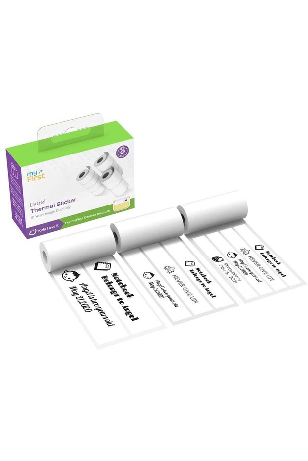 Thermal Sticker | White Thermal Sticker for myFirst Insta Wi, Instant Label, 10 Years of Image Dura