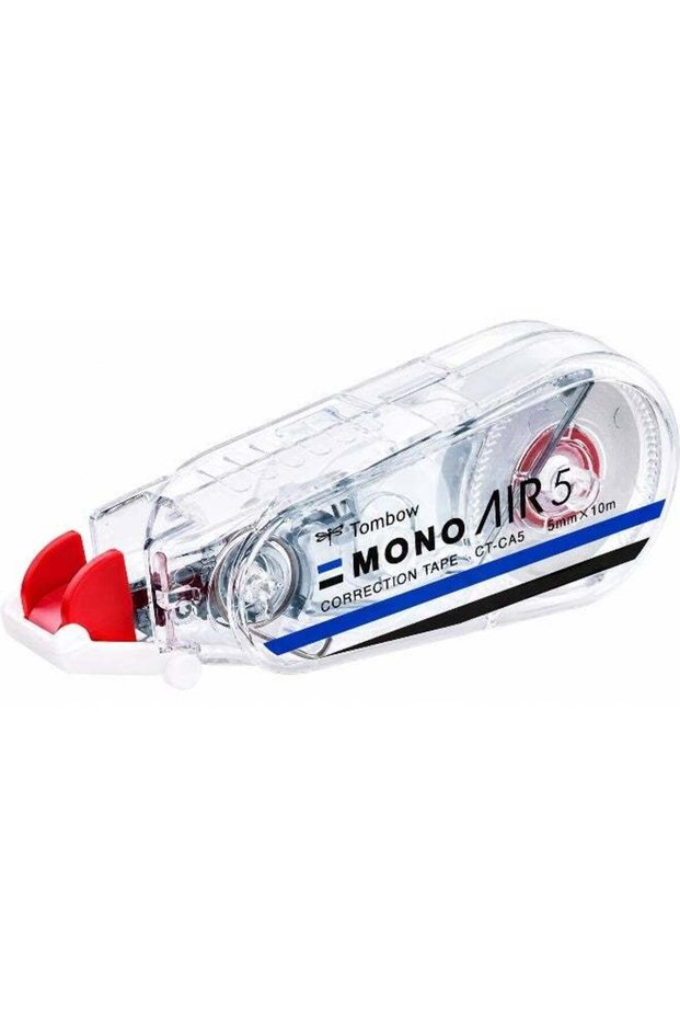 TOMBOW MONO Air Correction Tape CT-CA5, 5 mm tape width, White, Plastic, 1 dispenser for school not