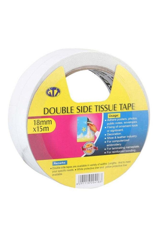 Double Side Tissue Tape White
