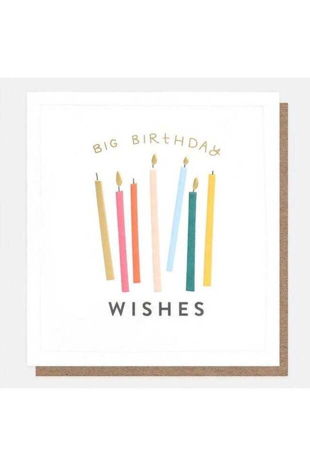 Caroline Gardner All Smiles Big Birthday Wishes Greeting Card