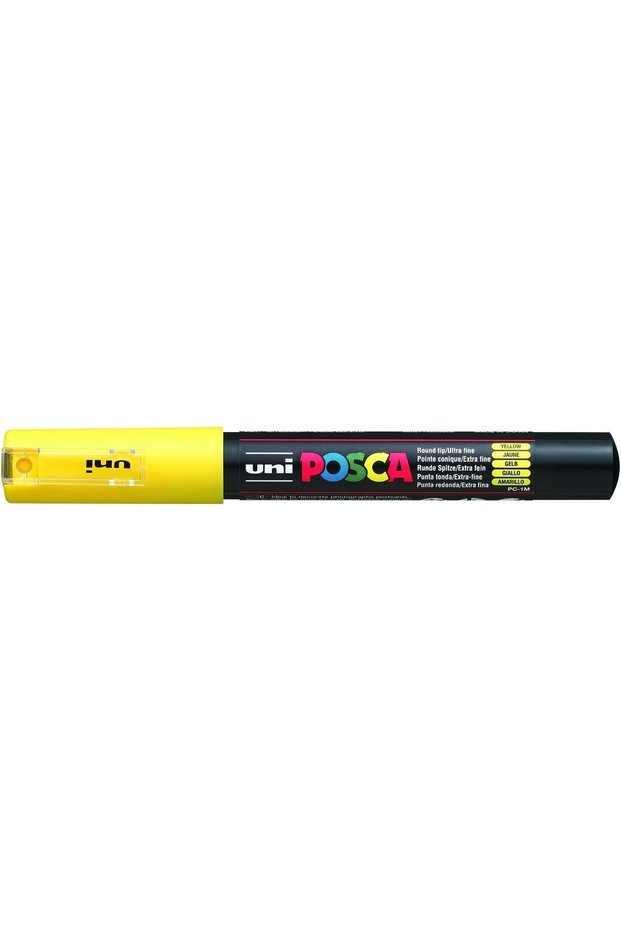 uni-ball Posca PC-1M Extra Fine Yellow Marker