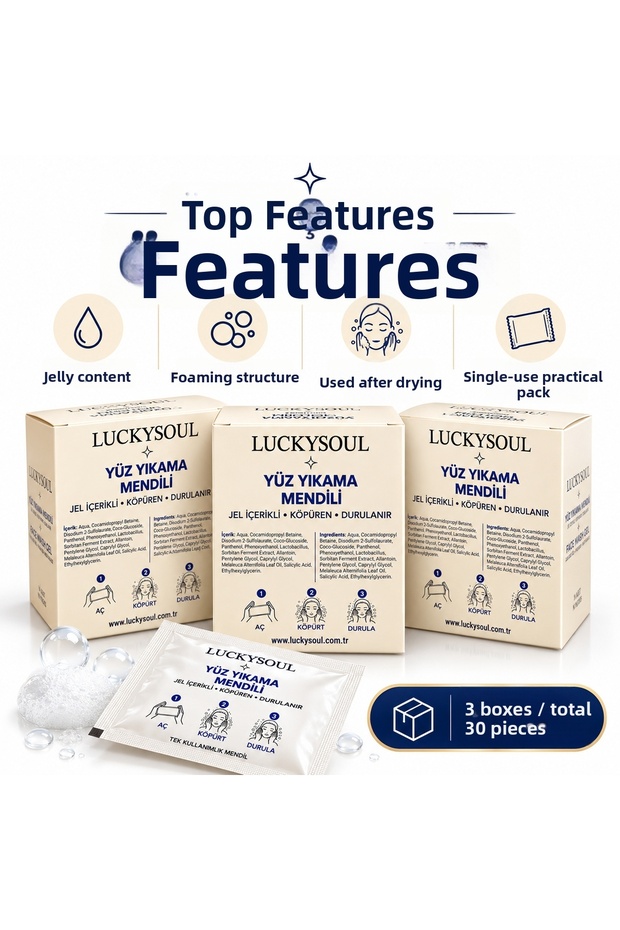 Face Washing Wipes