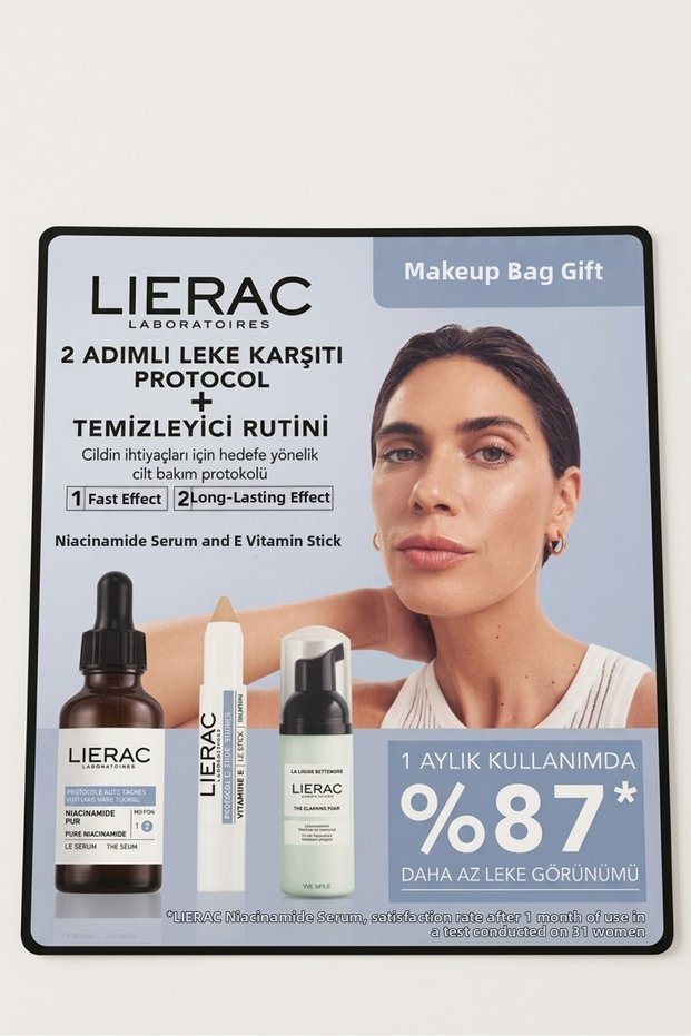 Anti-Blemish Routine Set - Serum 30 ml + Spf50 Stick Protector 2.7g + Cleansing Foam + Gift Makeup Bag