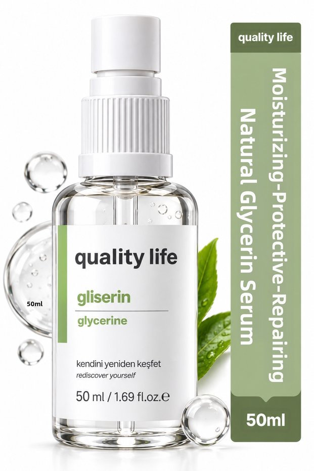 Herbal Glycerin Oil - Pure Natural Glycerin Hair Care Serum and Oil - Moisturizing Hair and Skin Serum