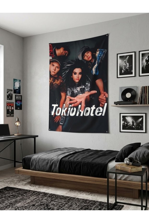 Owl Bag Tokio Hotel New Style Patterned Design Wall Tapestry