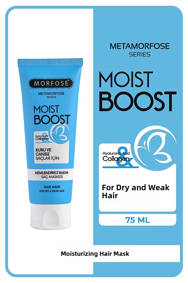 Metamorfose Moist Boost Moisturizing Hair Mask 75 ml