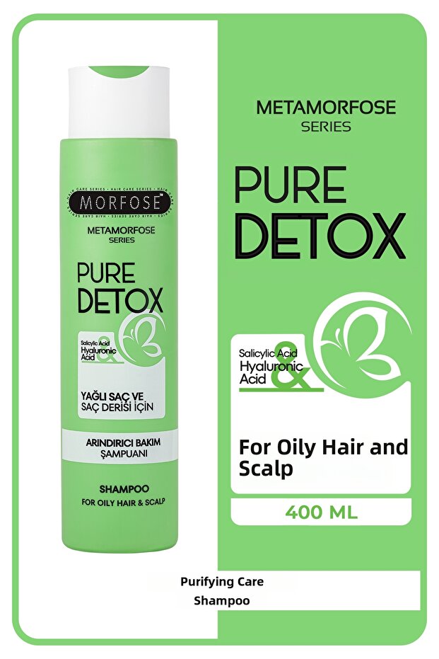 Metamorfose Pure Detox Purifying Care Shampoo 400 ml