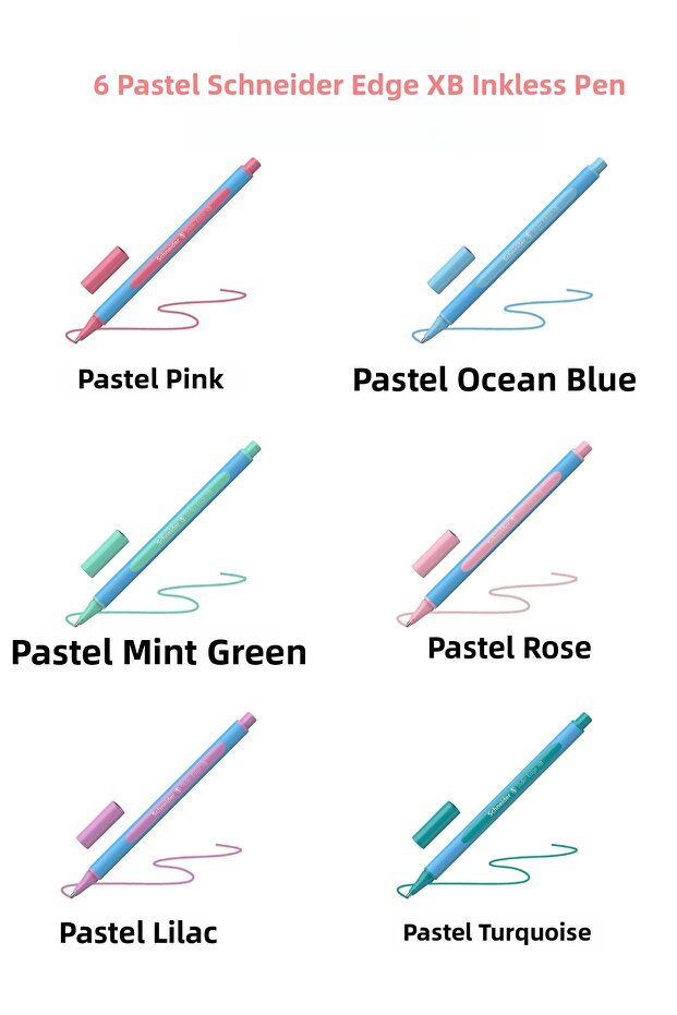 Slider Edge Ballpoint Pen Xb Mixed Colors