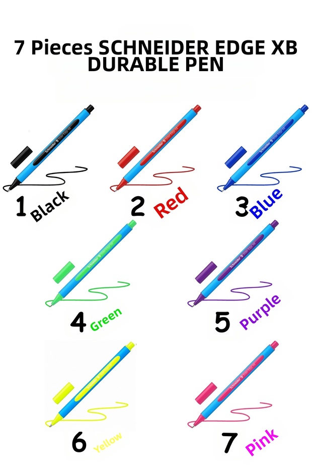 Slider Edge Ballpoint Pen Xb Mixed Colors