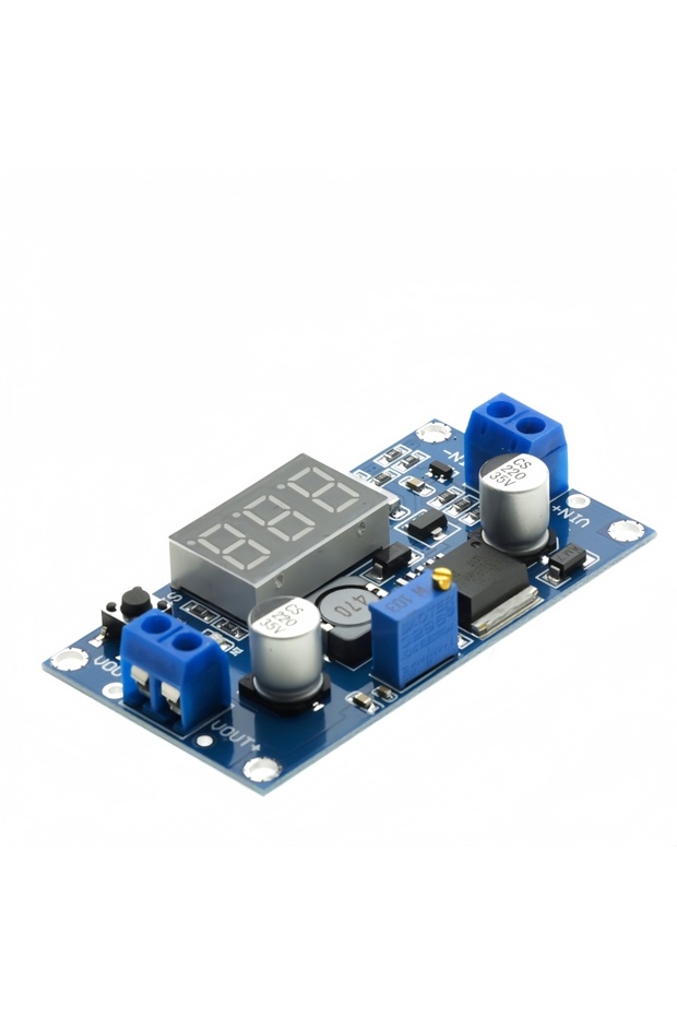 ICGOICIC LM2596 DC Step Down Converter Voltage Regulator LED Display Voltmeter 4.0~40 to 1.3-37V Buc