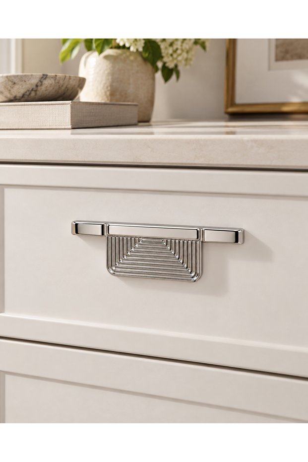 Vienna Modal Furniture Knob 96 mm - Chrome