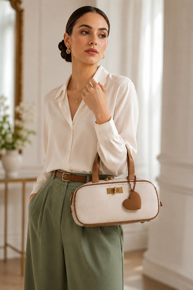 Women's Bag-028-Beige