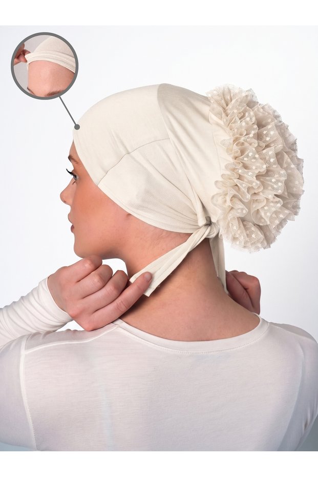Non-Slip Wide Cap with Knob - Silicone Wide Cap with Knob - Cream - (St510) , (Id 3451005)