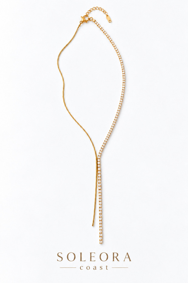 Minimal Luxe Çelik Kolye