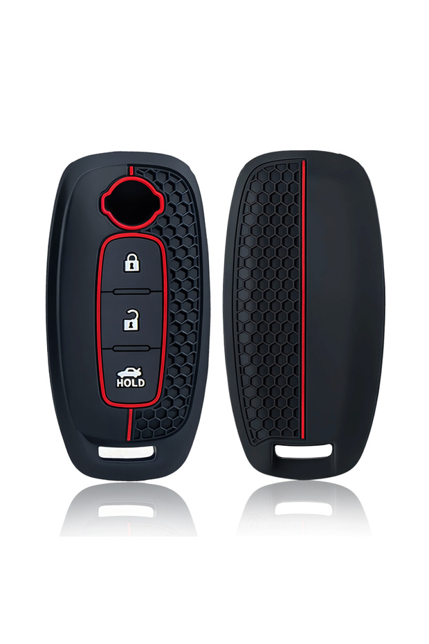 3-Button B 3 4 5 Button Silicone Car Key Cover Case for Nissan X-trail T33 Kicks Qashqai J12 Juke Te