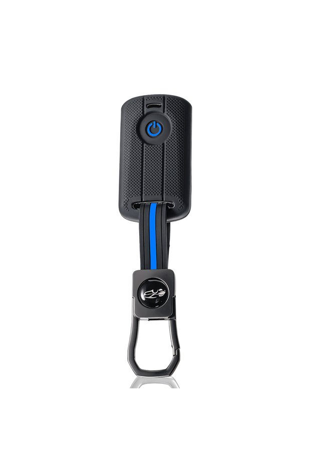 Blue Line Silicone Remote Key Cover Case For YAMAHA XMax 125 250 309 300 400 Tricity 2020 2021 2022