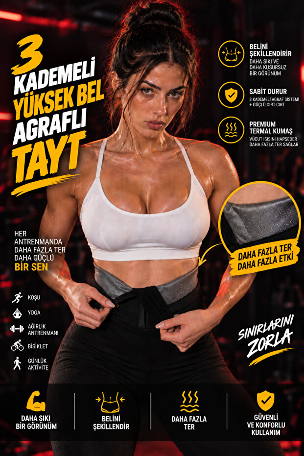 Unisex Maximum Sweat Thermal Agrafted Leggings Body Shaping Recovery Leggings