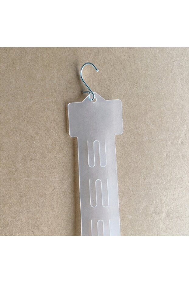 Clear 10pcs Manufacture Wholesale PP Plastic Snacks Display Clip Strip Hanging Holder For Supermarke