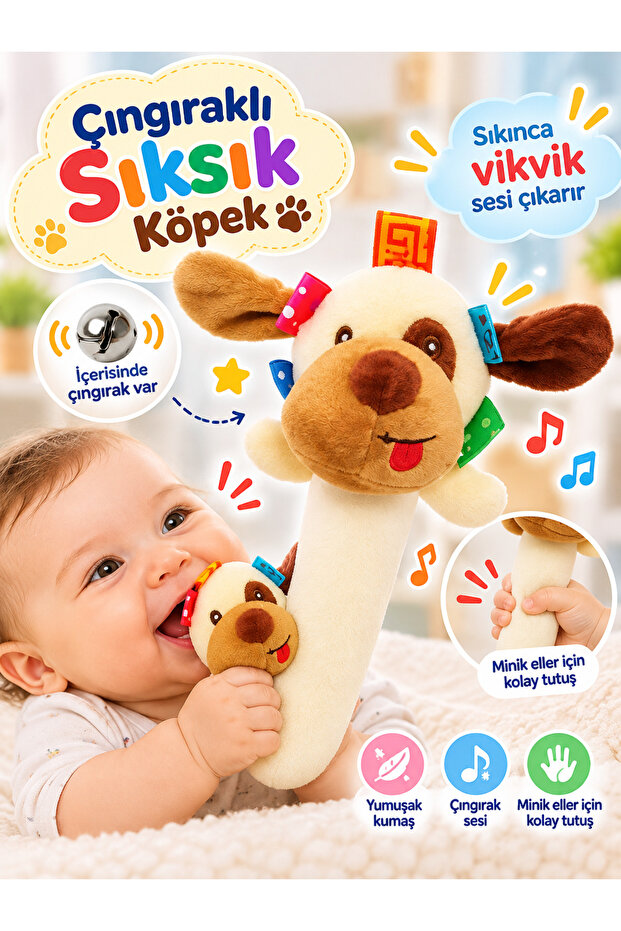 Toys Rattle Dog - Szy162