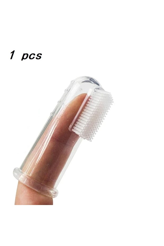 Without Box Silicone Finger Toothbrush for Pets, Ultra Soft Dental Care - for Dog Cat Teeth Cleaning