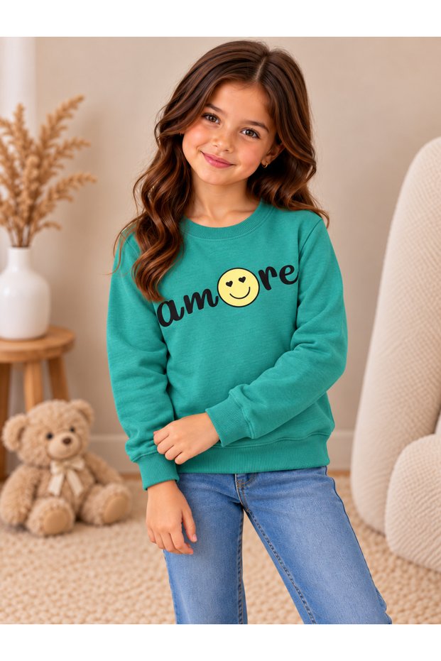 2 Strings Quality Girl's Sweatshirt (SIZE 1 GREAT GERMAN YOU RECOMMEND)