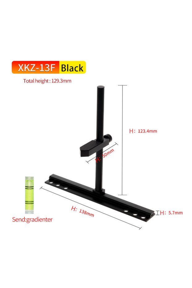 13F-BK FinalCool XKZ13F Aluminium Graphics Card Holder Fixed Fan Position Anti Deformation Adjustabl