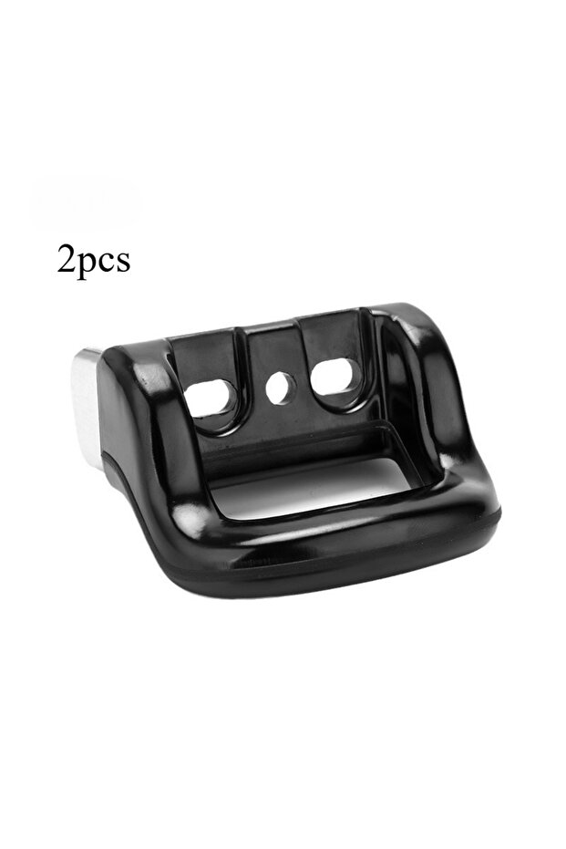 Three hole 2 Pcs Black Pot Side Metal Handles For Pressure Pan Cooker Steamer Sauce Pot Ear Replacem
