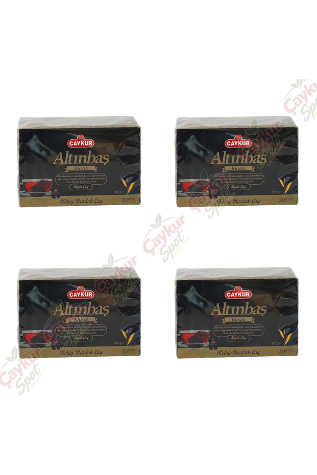 Altinbaş Classic Cup Pack 40 Gr X 4 Pieces Black Tea in a Box of 20