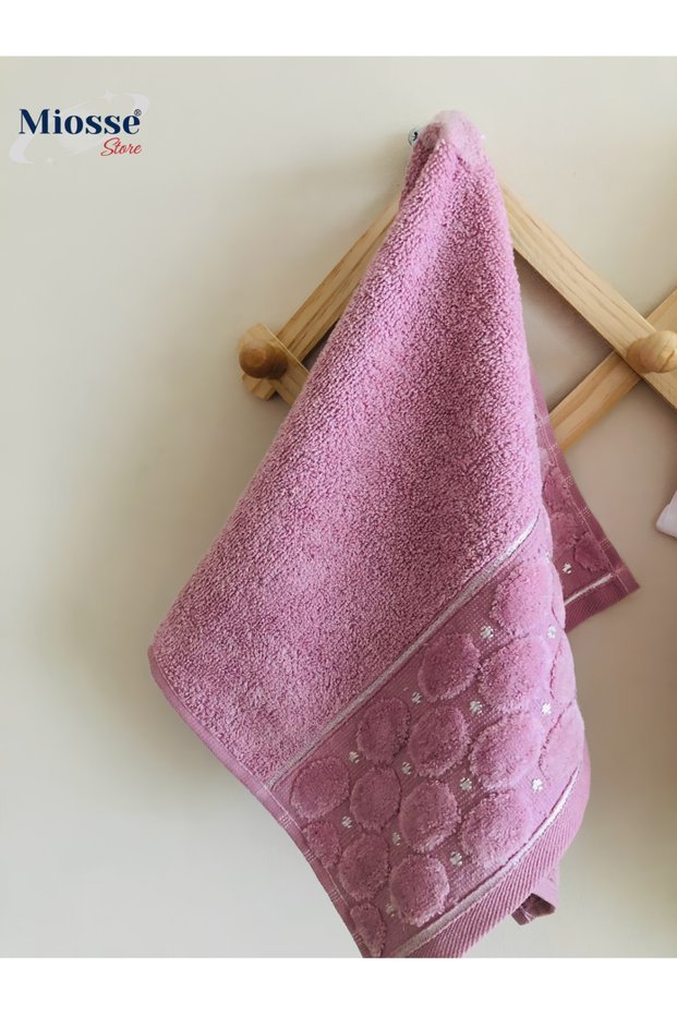 6 Pieces 30X50 cm Luxurious Velvet Gift Box Cotton Hand-Face-Guest Towels