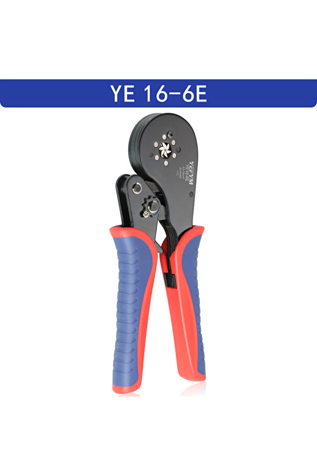 YE 16-6E Ferrule Crimping Tool YE 16-6E 0.5-16mm²/20-5AWG Tubular Terminal Mini YEFYM Pliers For Lar