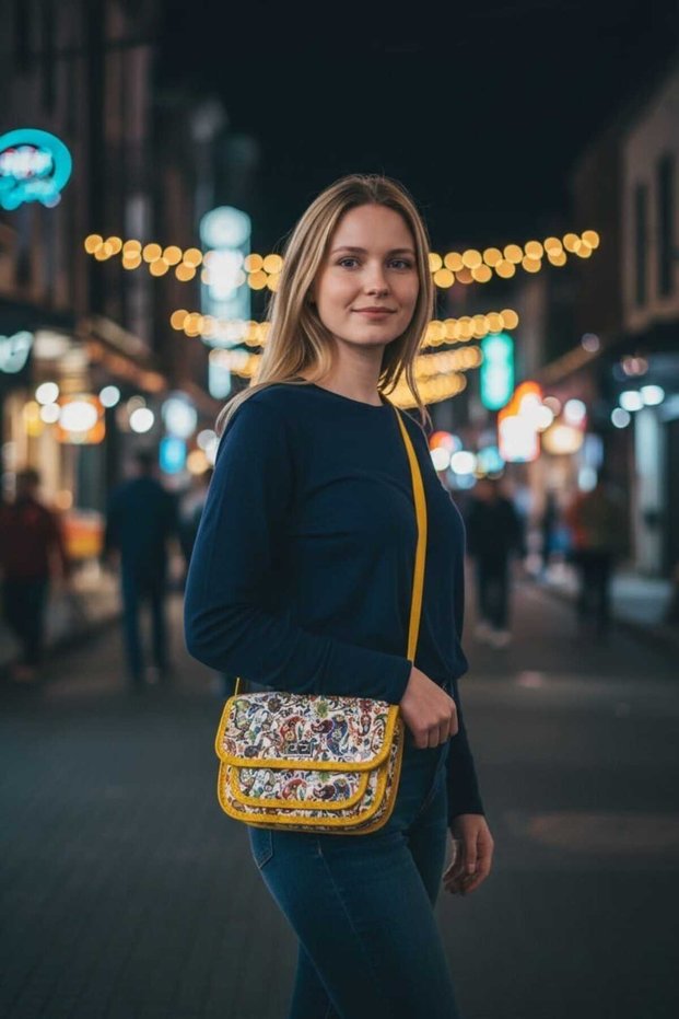 Ethnic-Inspired Bohemian Shoulder Bag