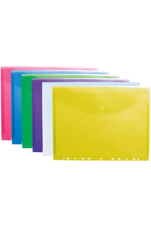 A4 document protection sheet with Velcro