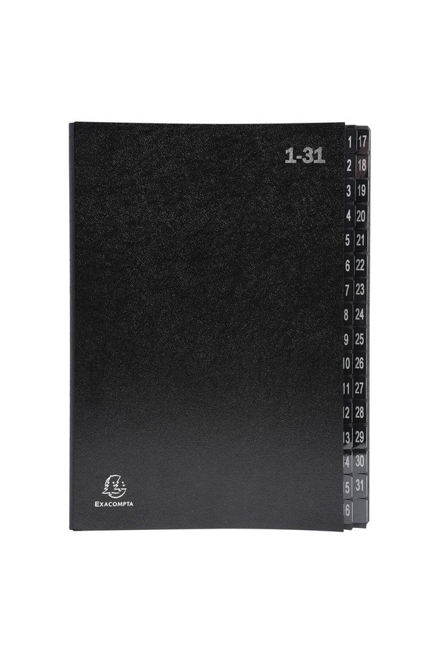 SIGNED MAP 1-31 BLACK