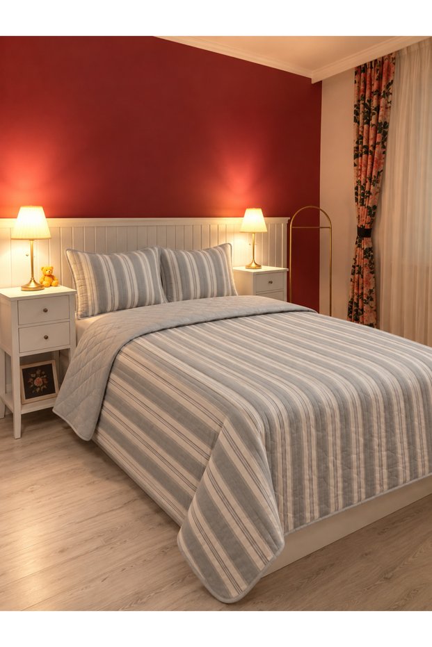 Bedspread Double Pike & Blanket & Thin Quilt