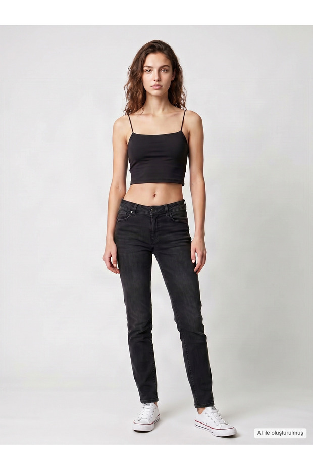 Thin Rubber Strap Crop
