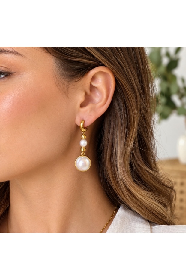 Money, Luck, and Success Steel Earrings