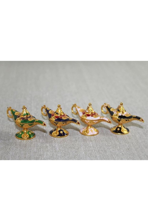 Enameled Metal Candelabrum Lamp Alk3839