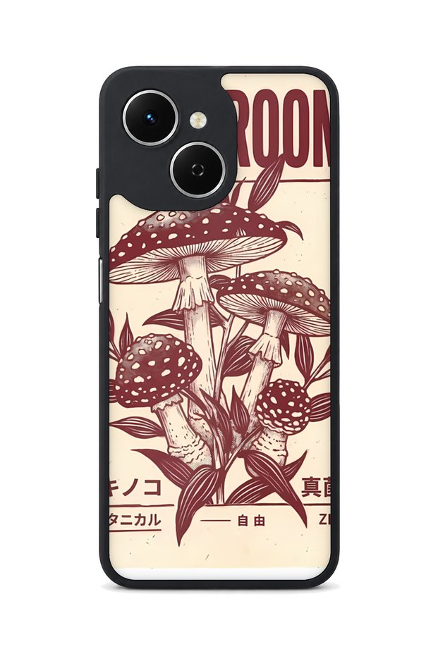 Spark 40C Compatible Mushroom Patterned Camera Protected Shockproof Case