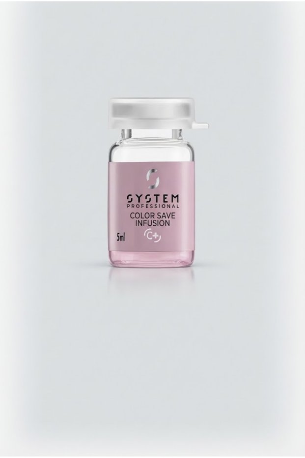 Color Fixing and Revitalizing Shine Cure for Colored Hair 20X5 ml - Color Save Infusion C4 Tenroses