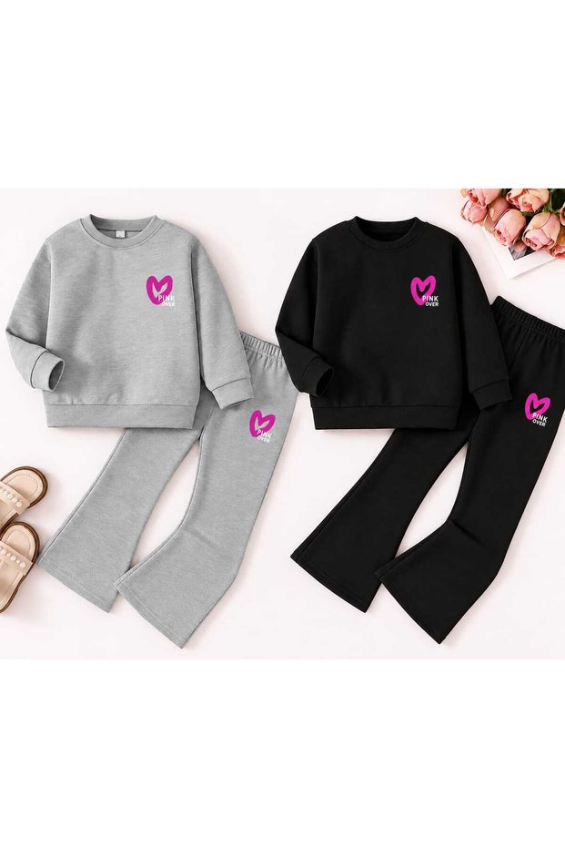 2-Set Winter Suit for Girls, Nursery, Primary School, Kindergarten