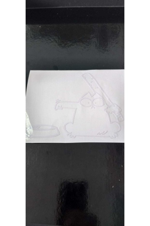 Animal Gas Cap Sticker Gas Cap Sticker Auto Siticker Car Sticker 12 16cm Sticker