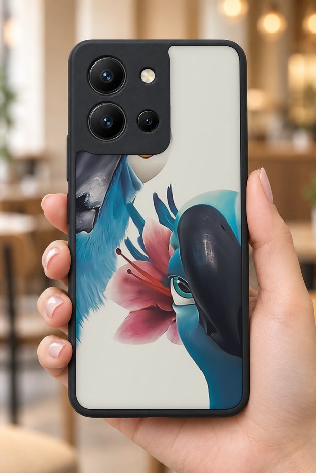 حافظة مقاومة للصدمات متوافقة مع Vivo Y36 مع حماية للكاميرا