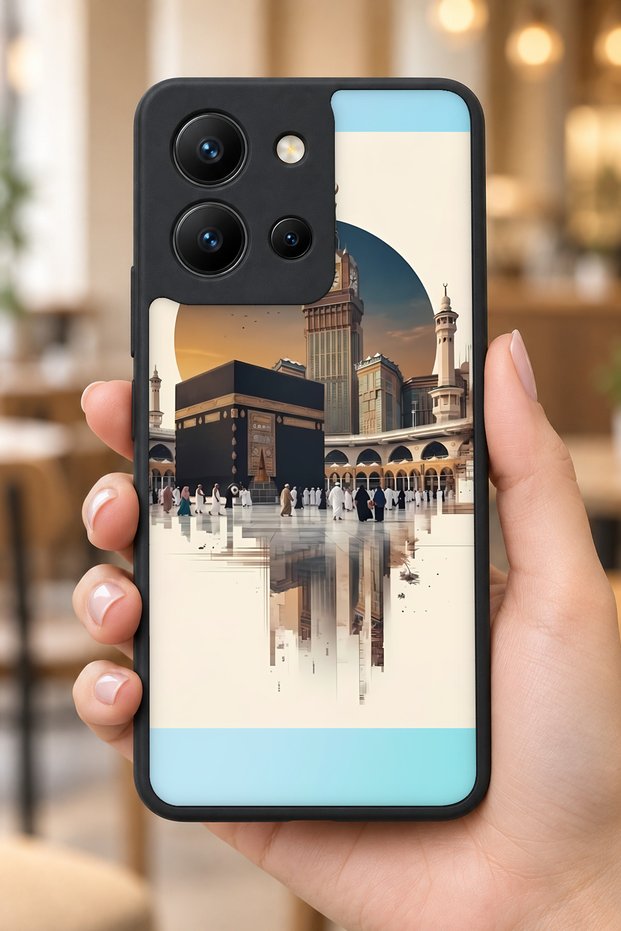 حافظة مقاومة للصدمات متوافقة مع كاميرا Vivo Y36 ذات النمط المقدس